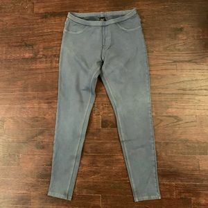 Hue indigo jeggings/leggings